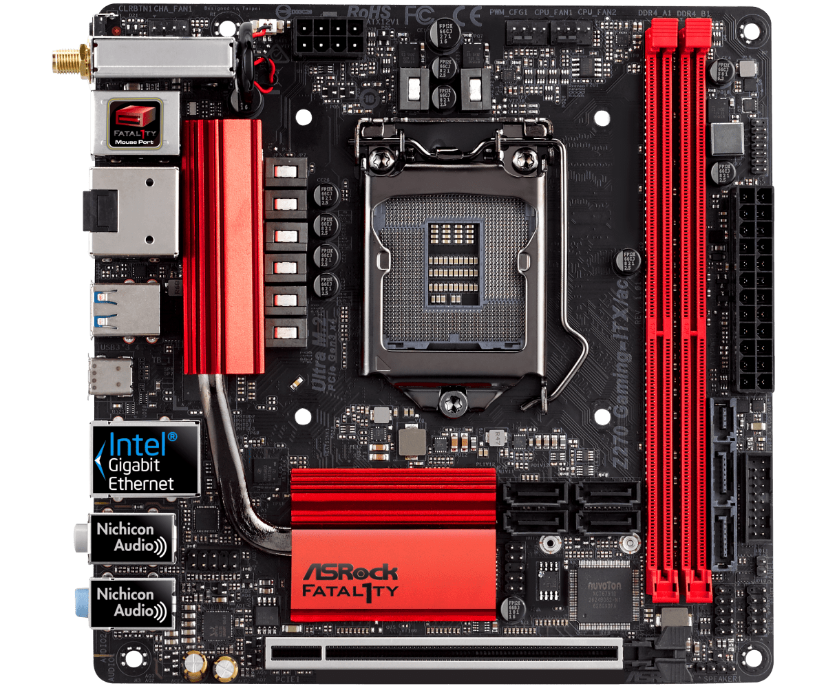 ASRock Fatal1ty Z270 Gaming ITX Ac